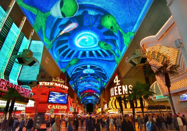 Fremont Street in Las Vegas